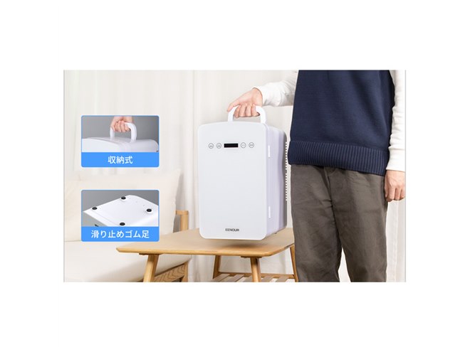 MK、冷・温両対応の10Lポータブル冷温庫「JPCWP-10L-D」19,176円で発売