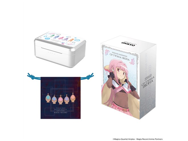 まどマギ」×オンキヨー、ソウルジェムデザインのコラボイヤホン2種