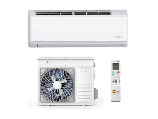 ヤマダデンキ、14畳/18畳用が換気機能に対応したルームエアコン「RIAIR