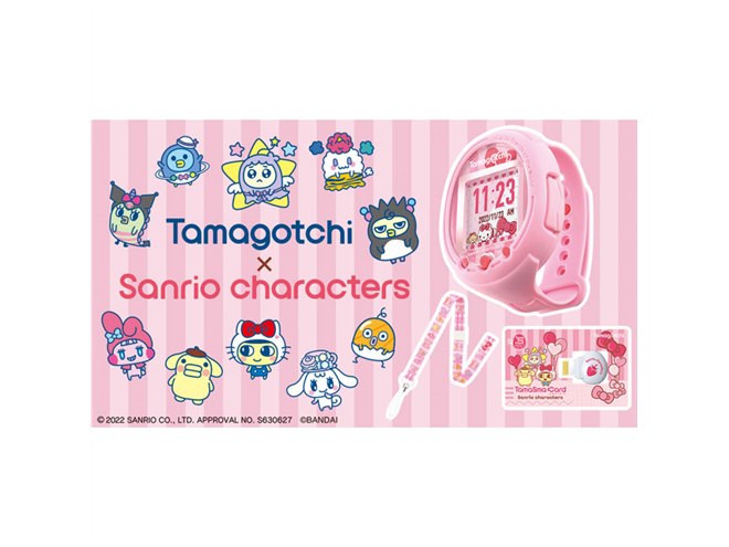サンリオコラボのウェアラブル型「たまごっちスマート」セットが本日6