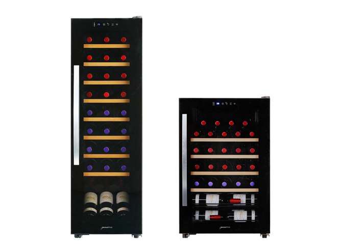 デバイスタイル、コンプレッサー式ワインセラー2機種を断熱性を高めて