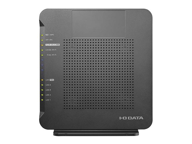 アイ・オー、有線が10Gbpsに対応したWi-Fi 6ルーター「WN-DAX6000XR