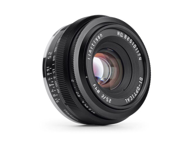 9,900円、APS-C対応の準広角単焦点レンズ「TTArtisan 25mm f/2 C」7種
