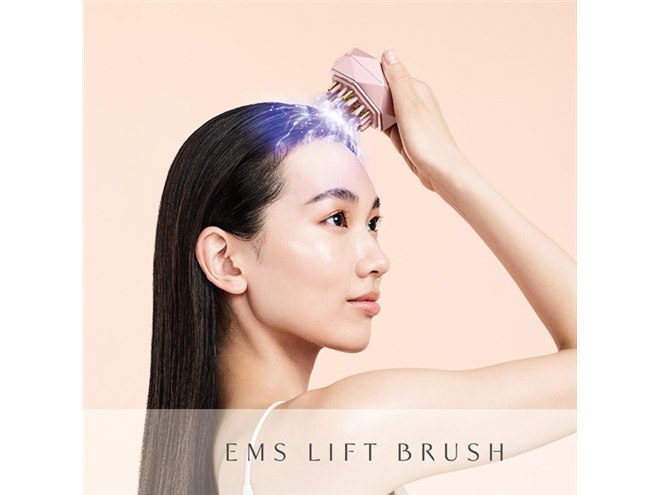 アテックス、EMS×赤色LEDで美しい肌にアプローチするブラシ型美容器