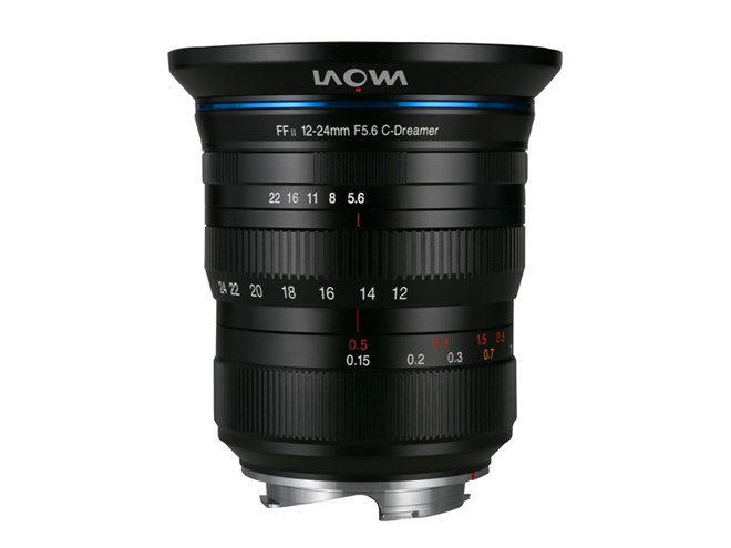 LAOWA、84～121度の画角を備えた超広角ズームレンズ「12-24mm F5.6