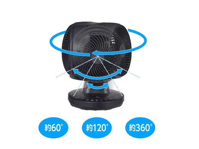 ユアサプライムス、前後ガードを外して洗える20畳対応「360°DC