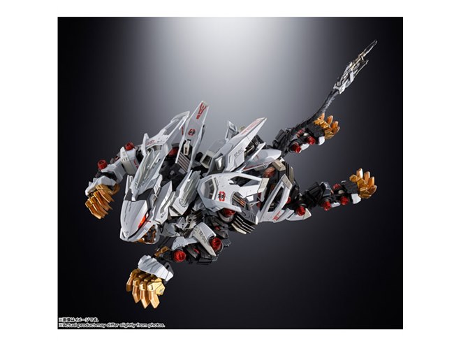バンダイ超合金シリーズに「ZOIDS新世紀/ZERO」ライガーゼロが登場