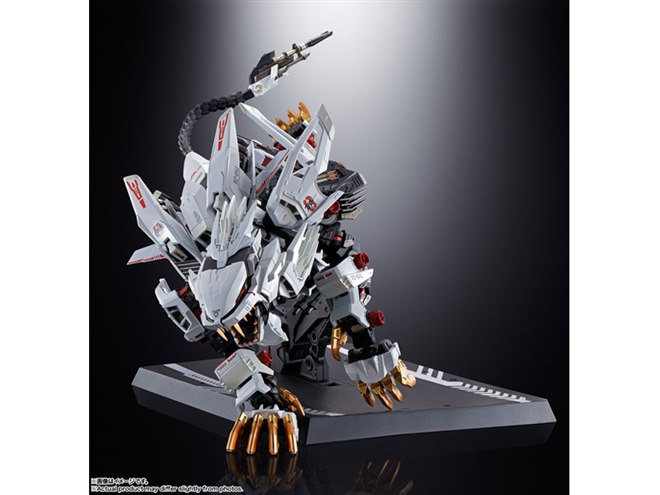 バンダイ超合金シリーズに「ZOIDS新世紀/ZERO」ライガーゼロが登場