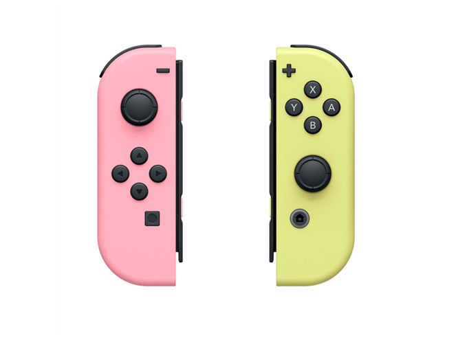 任天堂、Switchコントローラー「Joy-Con」の新色パステルカラー2モデル