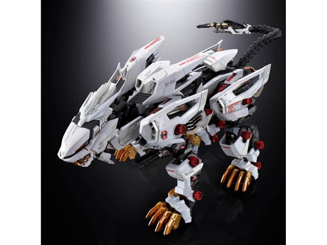 バンダイ超合金シリーズに「ZOIDS新世紀/ZERO」ライガーゼロが登場