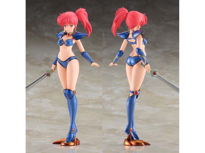 幻夢戦記 レダ」朝霧陽子が1/12スケールで立体化、ハセガワが本日7/5