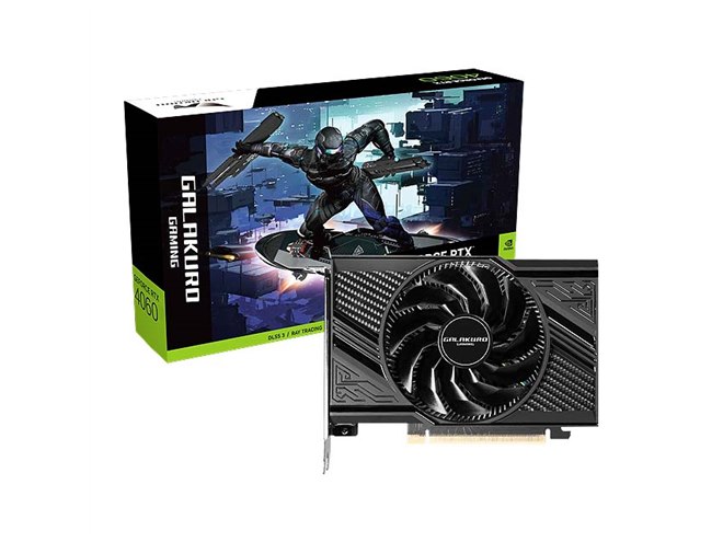 GALAKURO GAMING、「GeForce RTX 4060」を搭載したビデオカード - 価格.com