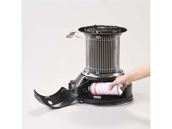 イワタニ、カセットガスを採用した屋内外兼用ストーブ「マル暖