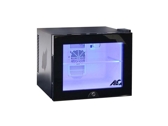 アローン、冷蔵庫の中がカラフルに光る「LED内蔵ミニゲーミング冷蔵庫