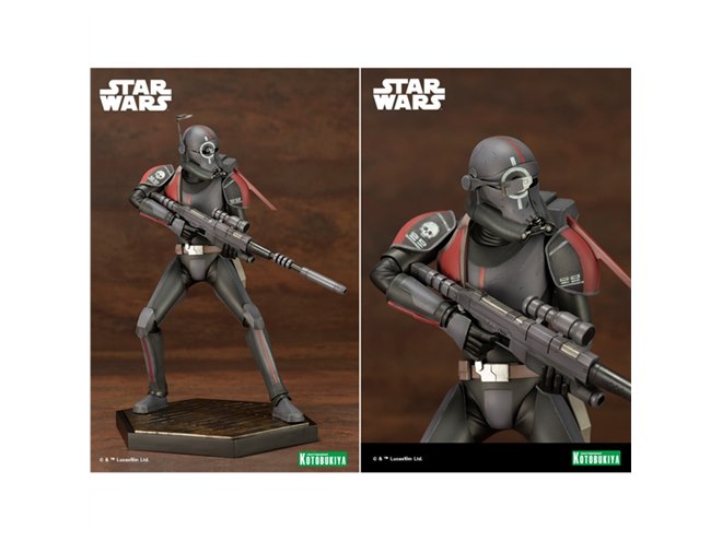 バッド・バッチ」クロスヘアーの1/7フィギュア、照準線付き素顔パーツ