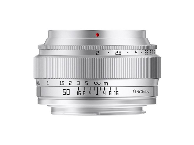 13,000円、フルサイズ対応単焦点レンズ「TTArtisan 50mm f/2」に
