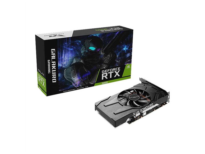 GALAKURO GAMING、「GeForce RTX 3050」を搭載したビデオカード - 価格.com