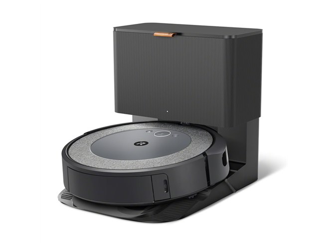 アイロボット、横長タイプのクリーンベースを採用したロボット掃除機