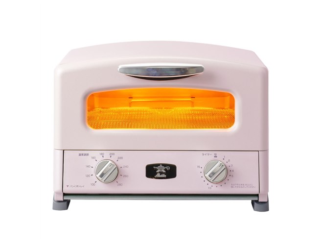 Aladdin グラファイトトースター」限定色“SAKURA（ピンク）”が2年ぶり