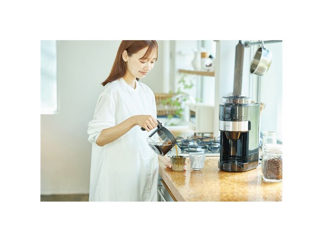 シロカ「コーン式全自動コーヒーメーカー」がリニューアル、本日11月18