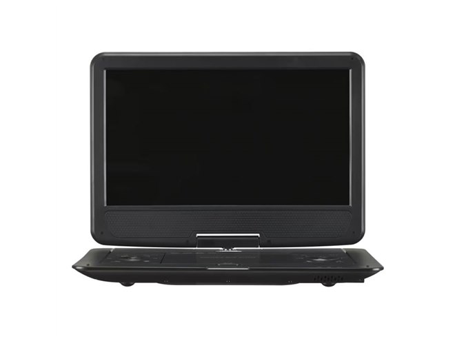 ゲオ、テレビチューナー内蔵の14型ポータブルDVDプレーヤー「GH