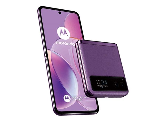 ソフトバンク、折りたたみ式5Gスマホ「motorola razr 40s」を12月8日