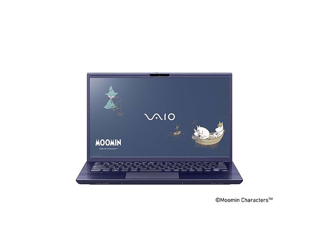 VAIO、ムーミンとコラボした「VAIO F16/F14」を直営ストア限定で発売