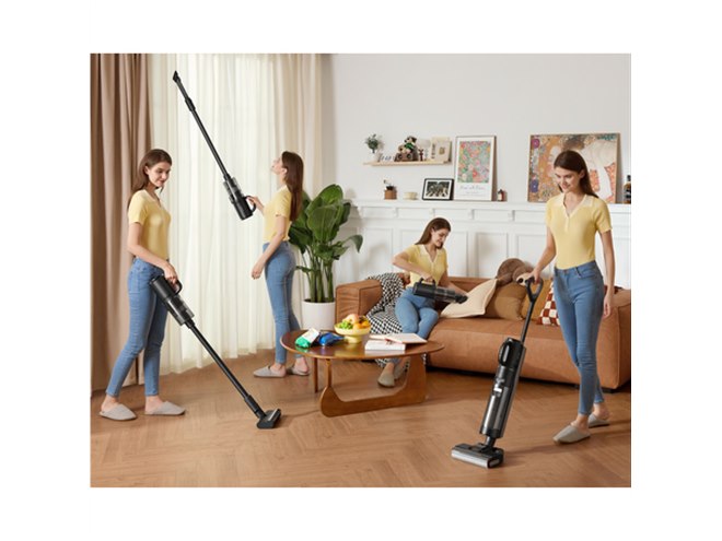 Dreame、1台4役で水拭きもできるコードレス掃除機「H12 Dual」発売