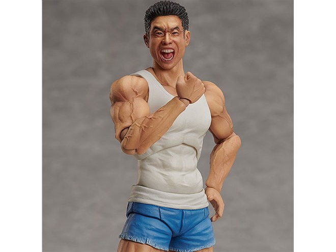 なかやまきんに君」が可動フィギュアになって登場、「パワー！顔」が