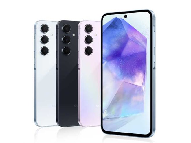 ドコモ・au/UQ、サムスン5Gスマホ「Galaxy A55 5G」の発売日を決定