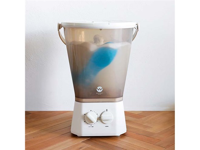 シービージャパン、靴洗い・分け洗いができるバケツ型洗濯機