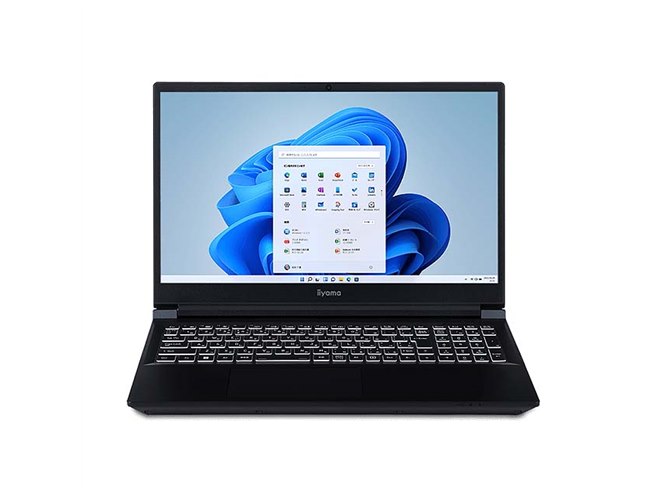 iiyama、「Core i7 14650HX」や「GeForce RTX 4060」を搭載した15.6型