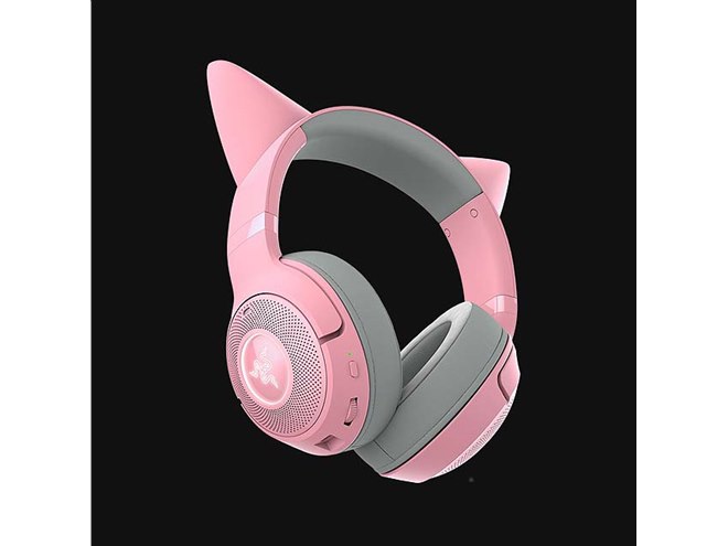 Razer、ネコミミ部分が大きくなったワイヤレスヘッドセット「Kraken