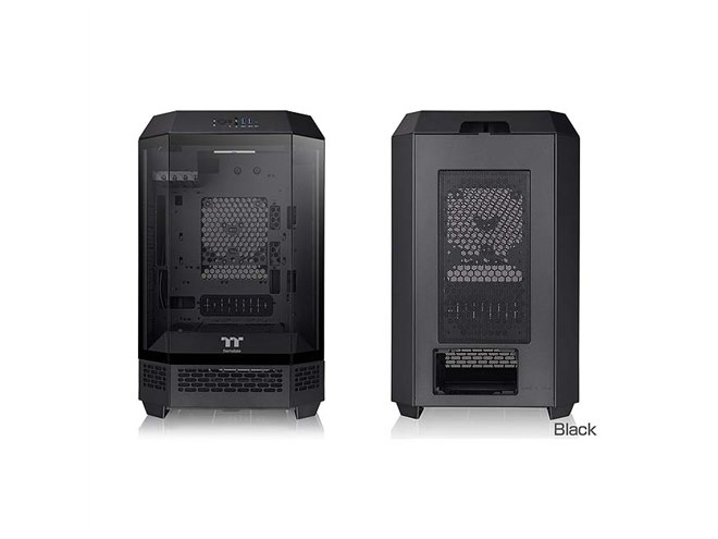 Thermaltake、八角柱ボディを採用したミニタワー型PCケース「The Tower