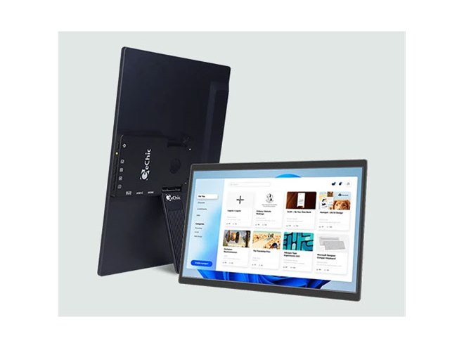 GeChic、縦置き・横置きに対応した14型モバイルディスプレイ「On-Lap