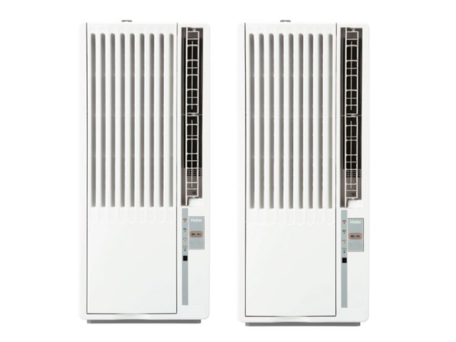 ハイアール、室外機・工事不要で簡単に設置できる窓用ルームエアコン2
