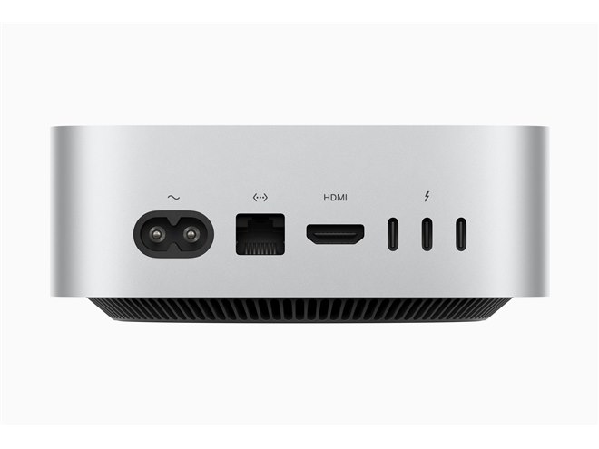 アップル、小型化＆M4/M4 Proを採用した「Mac mini」を94,800円