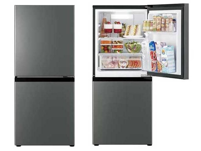AQUA、51Lの大容量引き出し冷凍室を持つ137L冷凍冷蔵庫「AQR-14R