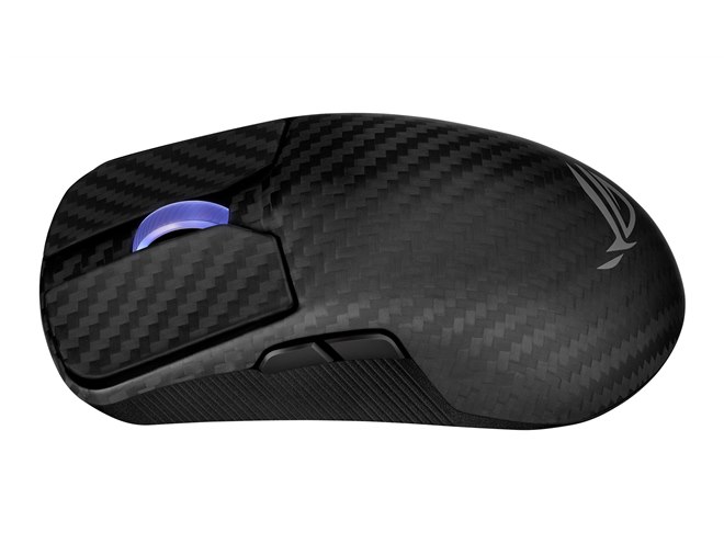 45,800円、軽量47gのカーボンファイバー製ゲーミングマウス「ROG Harpe
