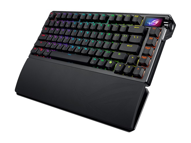 89,800円、1.47型有機ELを搭載したゲーミングキーボード「ROG Azoth