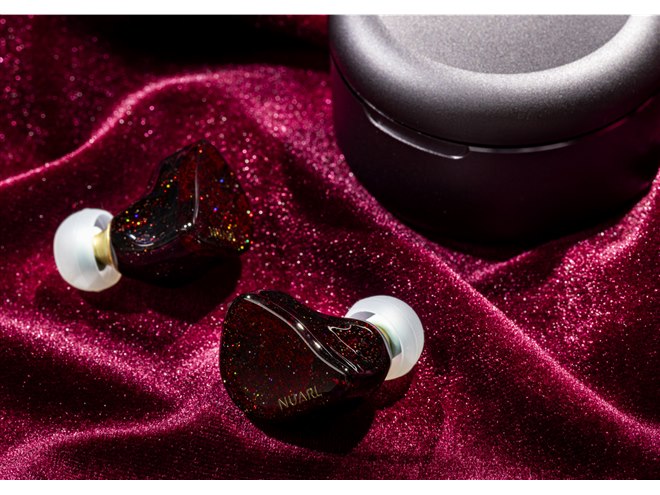 NUARL、ハイエンドTWS「Inovator」に新色「Burgundy Red」を追加