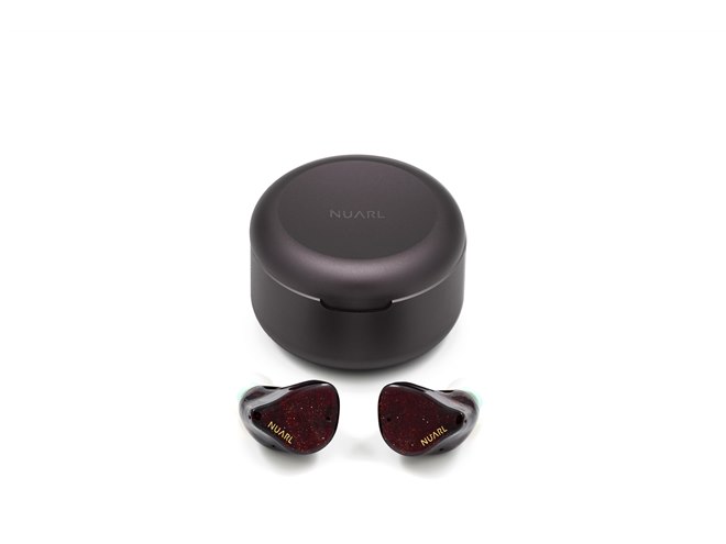 NUARL、ハイエンドTWS「Inovator」に新色「Burgundy Red」を追加