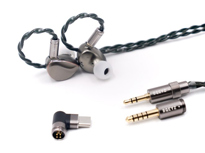 BQEYZ、骨伝導ユニットを強化したハイブリッド有線イヤホン「Winter II