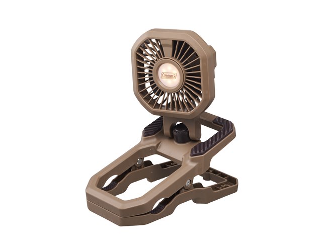 コールマン、アウトドアに適したLEDライト付き多機能ファン2モデル