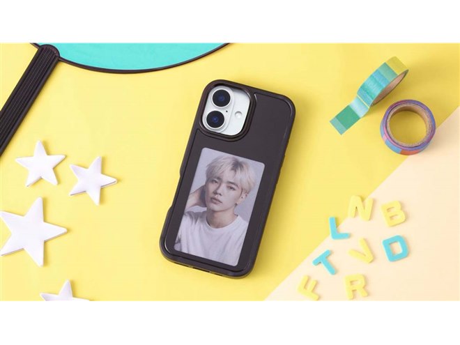 エレコム、3.97型の電子ペーパーを搭載したiPhone 16/17用ケース