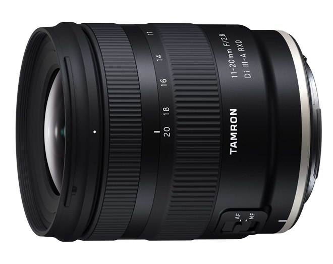 タムロン、RF用APS-Cミラーレス向け「11-20mm F2.8」を本日12月12日