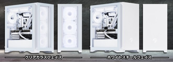 ツクモ、「Core i7-14700F」搭載で白色ミニタワーケースが特徴の