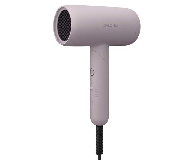 SALONIA、低温速乾の「スムースシャインドライヤー」新色ピンクを本日2