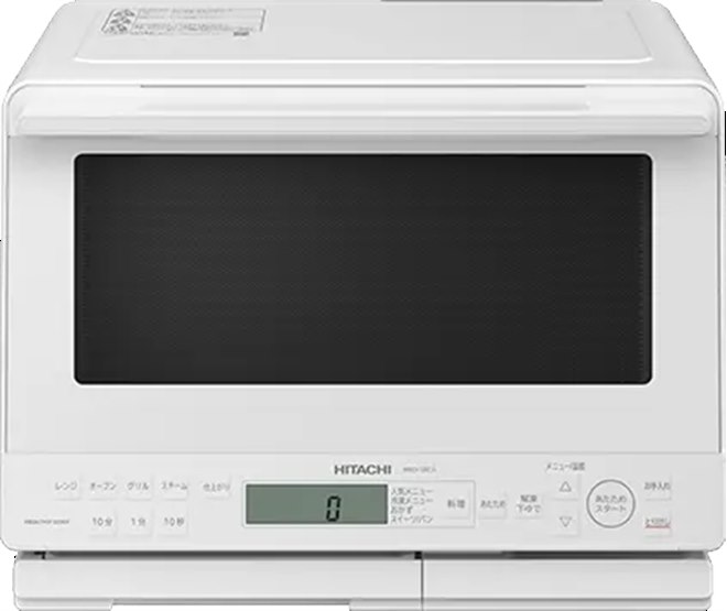日立、油を使わずに焼き物も揚げ物もできる過熱水蒸気式オーブンレンジ