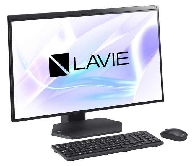 NEC、「Core i7-1355U」を搭載した27型液晶一体型PC「LAVIE A27」2025